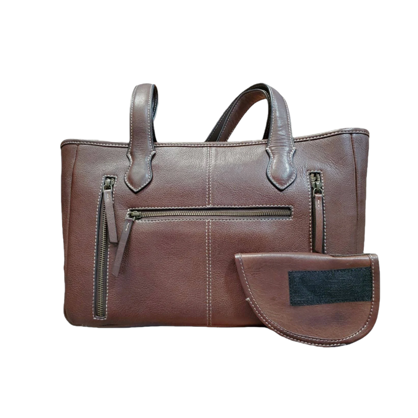 Ariat Ladies Savannah Calf Hair Brown Tote Bag A770008002 Wild West