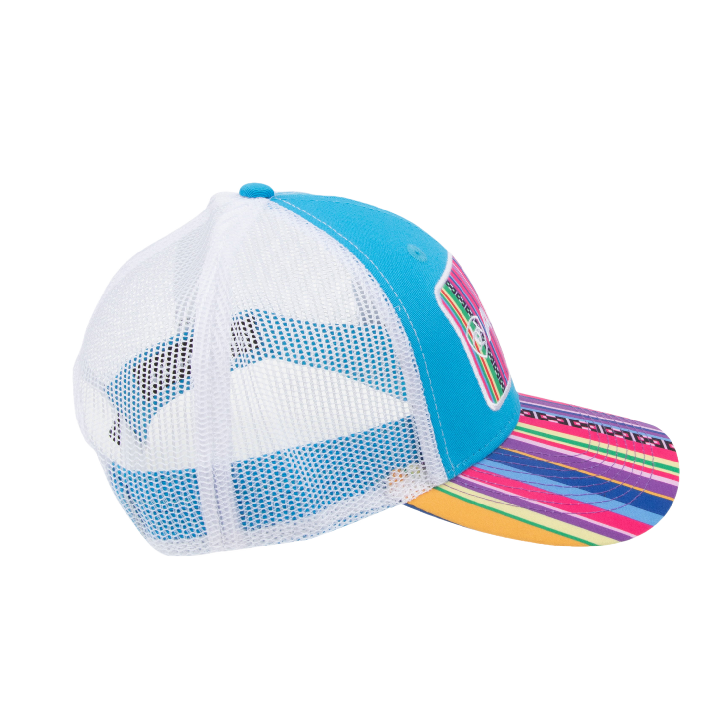 Load image into Gallery viewer, Ariat Ladies Striped Colorful Trucker Cap A300017797
