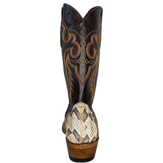 Cowtown Men's Rattlesnake Round Toe Western Boots W815