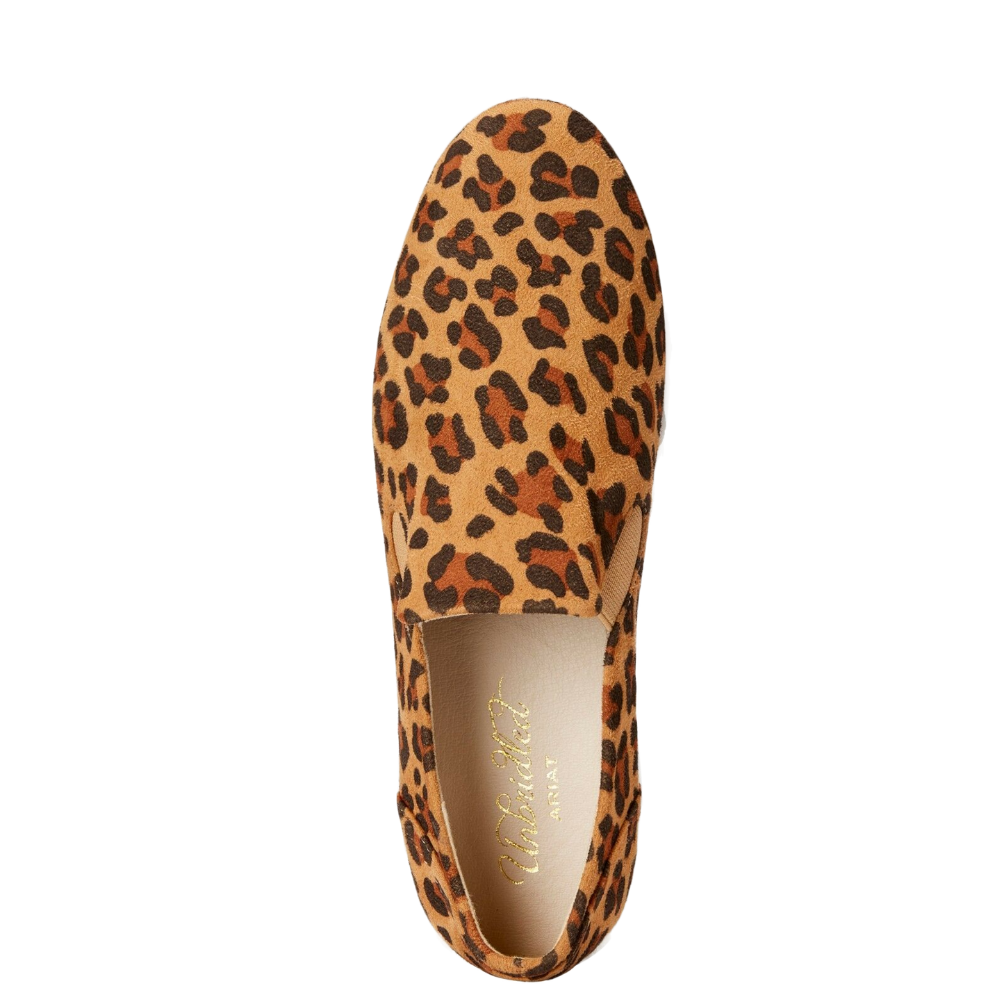 Ariat® Ladies Unbridled Ace Leopard Brown Suede Shoes 10022994
