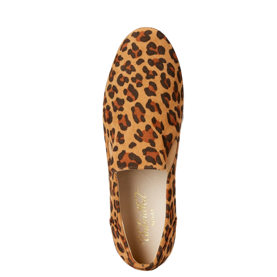 Ariat® Ladies Unbridled Ace Leopard Brown Suede Shoes 10022994