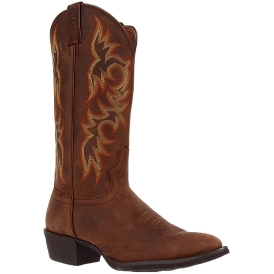JUSTIN Men s New Stampede Huck Brown Boots 2551 Wild West Boot Store