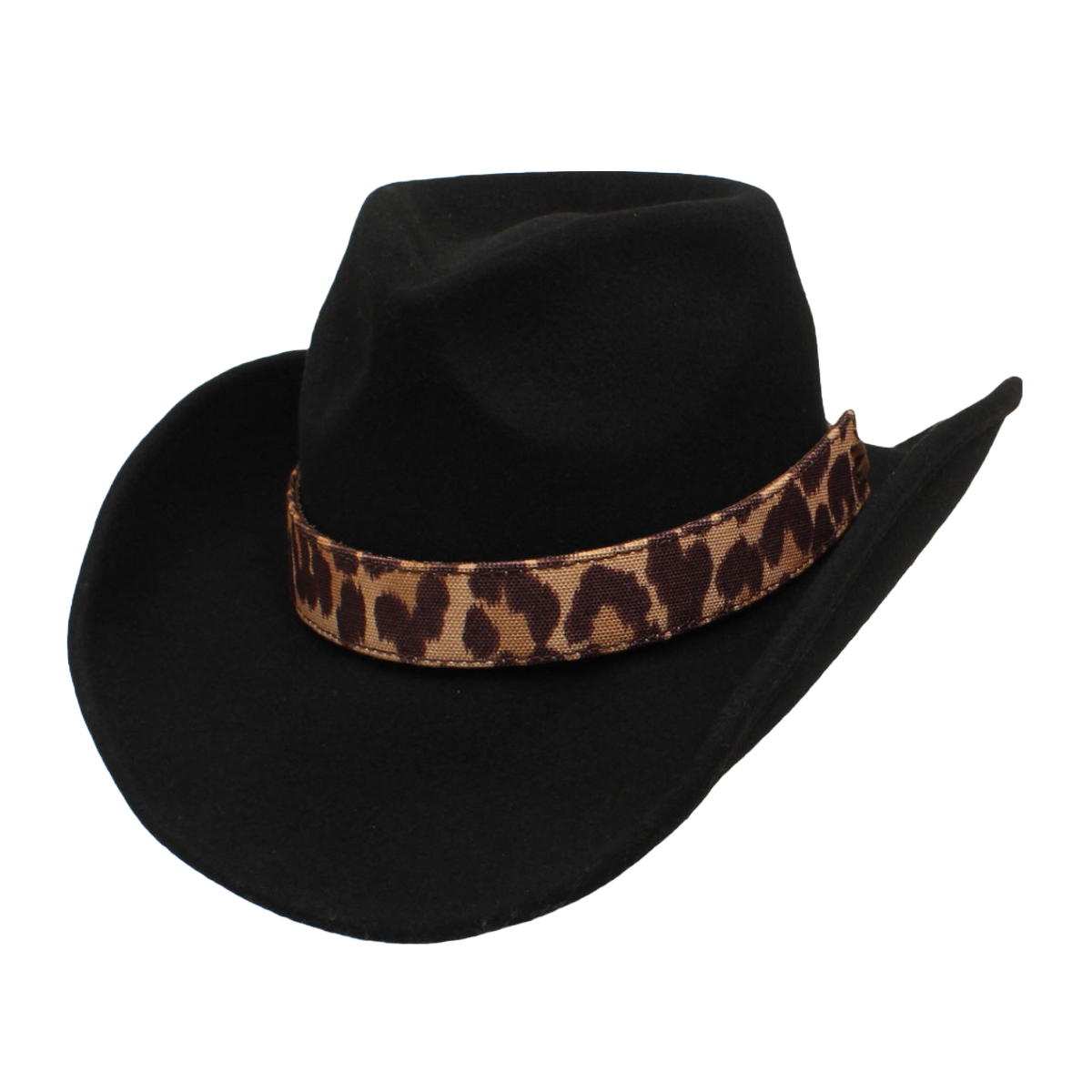 M&F Western Leopard Tassel Hatband 0280002