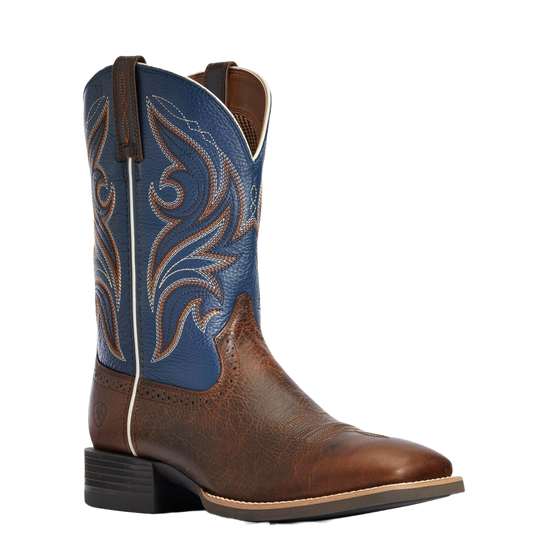 Ariat Men's Sport Knockout Wide Square Toe Western Boots 10033981