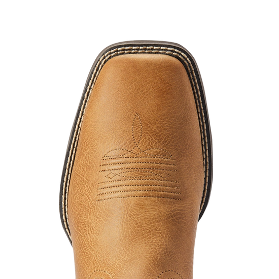 Ariat® Men's Sport Pardner Matte Tan & Brown Square Toe Boots 10042392