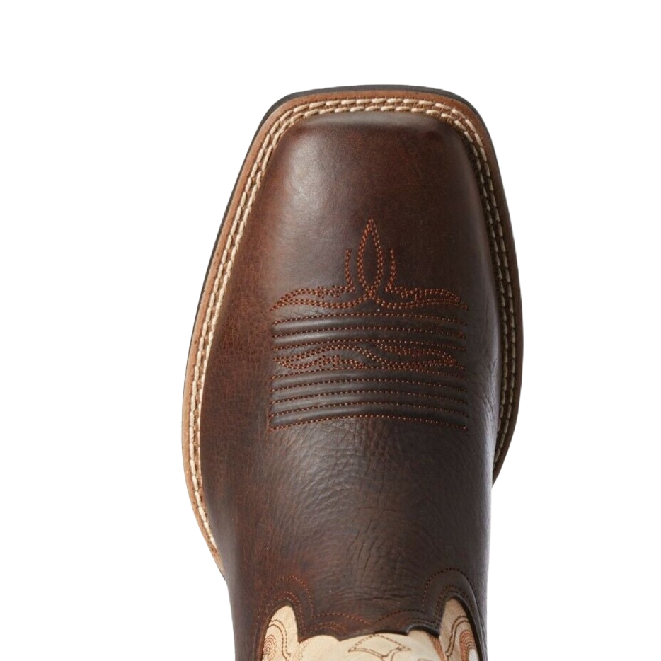 Ariat Men's AMOS Barley Brown & Tan Western Boots 10034045