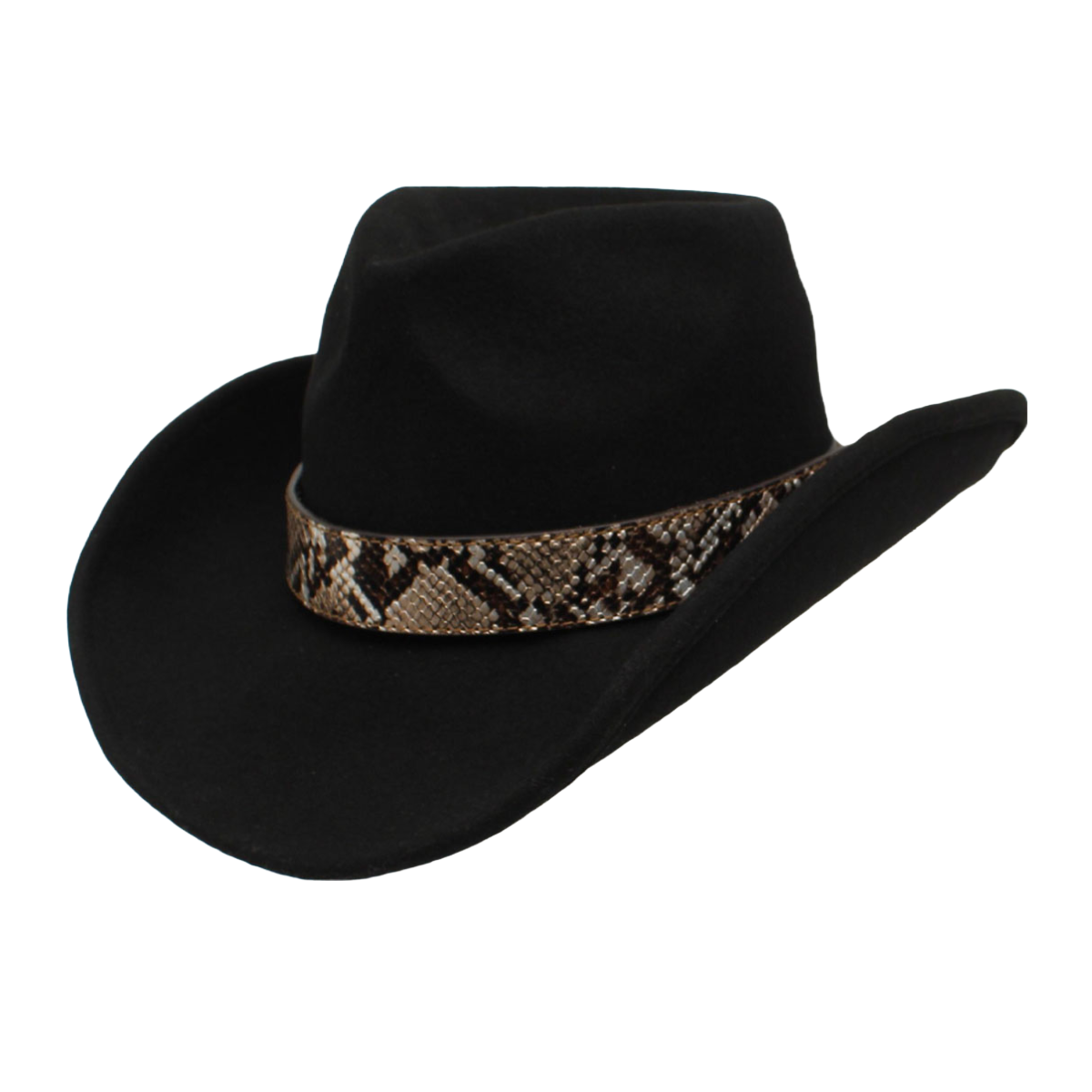 M&F Western Ladies Snake Skin Hat Band 0280202