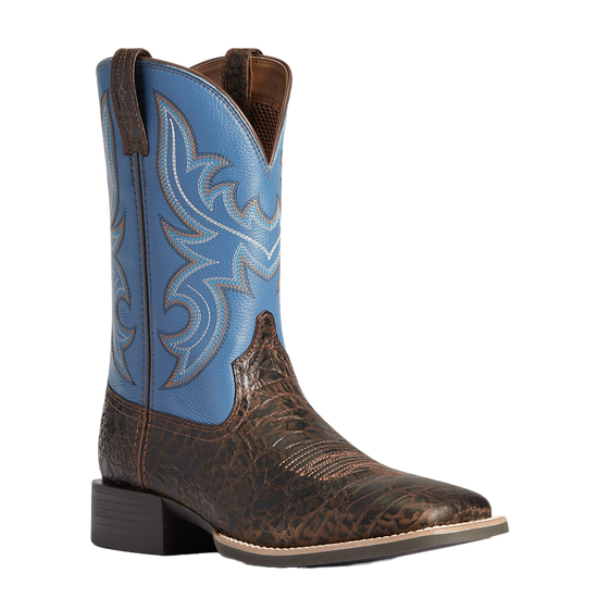 Ariat Men's Sport Sow Country Clear Blue Western Boots 10038361