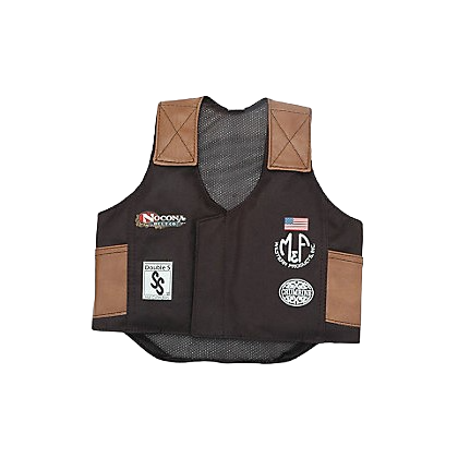 M&F® Children's Western Black and Brown Toy Vest 5056401