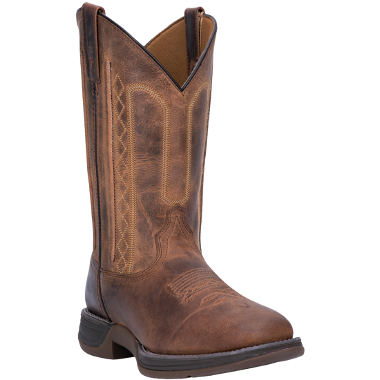 Load image into Gallery viewer, Laredo Men&amp;#39;s Brown Bennett Square Toe Boot 7454
