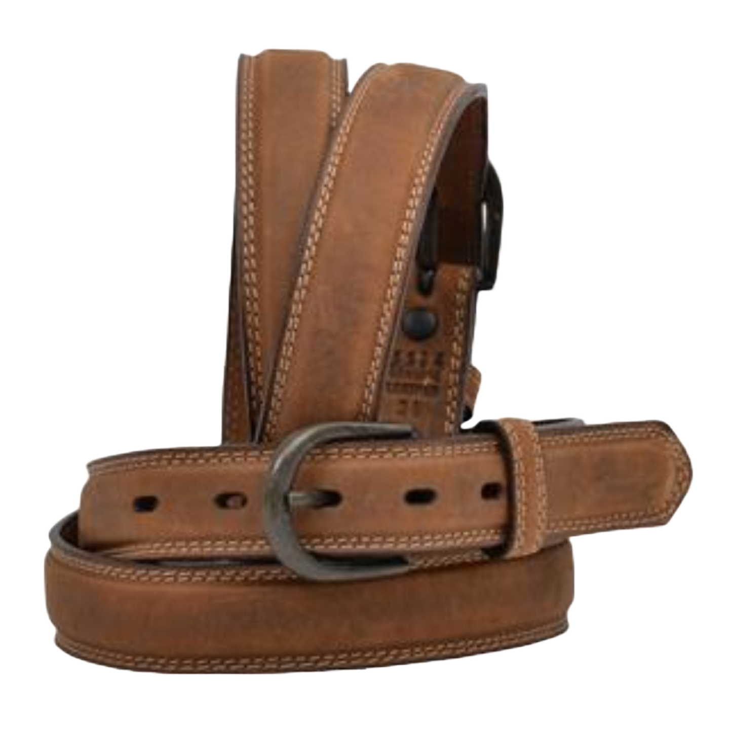 Load image into Gallery viewer, 3D Western® Men&amp;#39;s Leather Distressed Brown Belt D1184
