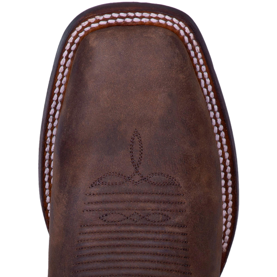 Dan Post Men's Abram Tan Square Toe Western Boots DP4562