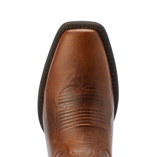 Ariat® Men's Sport Boss Man Rich Cognac Square Toe Boots 10042399
