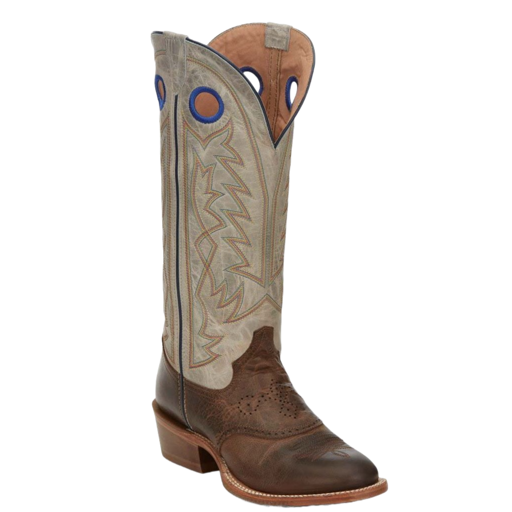 Tony Lama® Men's Henley Buckaroo Stout Brown Western Boots SA2002