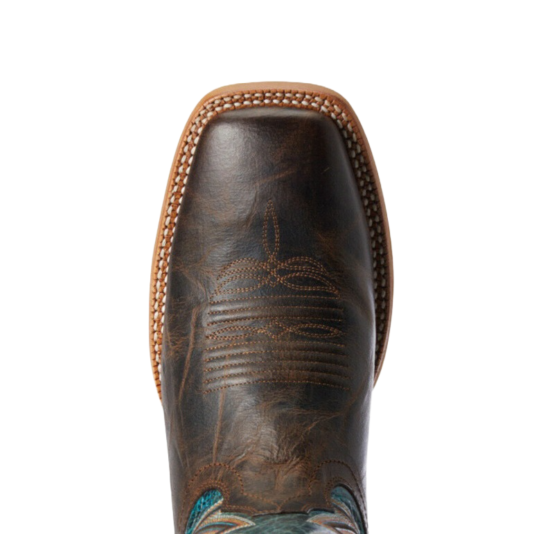 Ariat® Men's Stout Brown & Atlanta Blue Challenger Boots 10033942