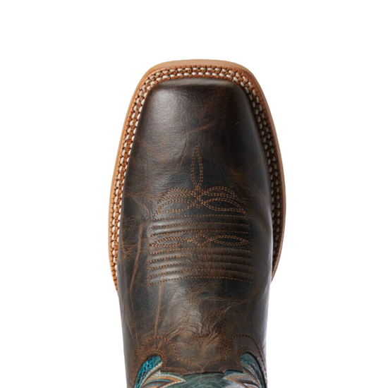 Ariat® Men's Stout Brown & Atlanta Blue Challenger Boots 10033942