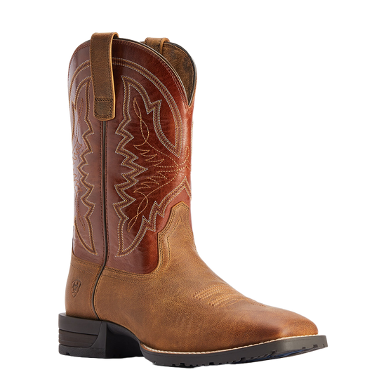 Ariat® Men's Hybrid Ranchwork Sorrel Crunch Western Boots 10042394