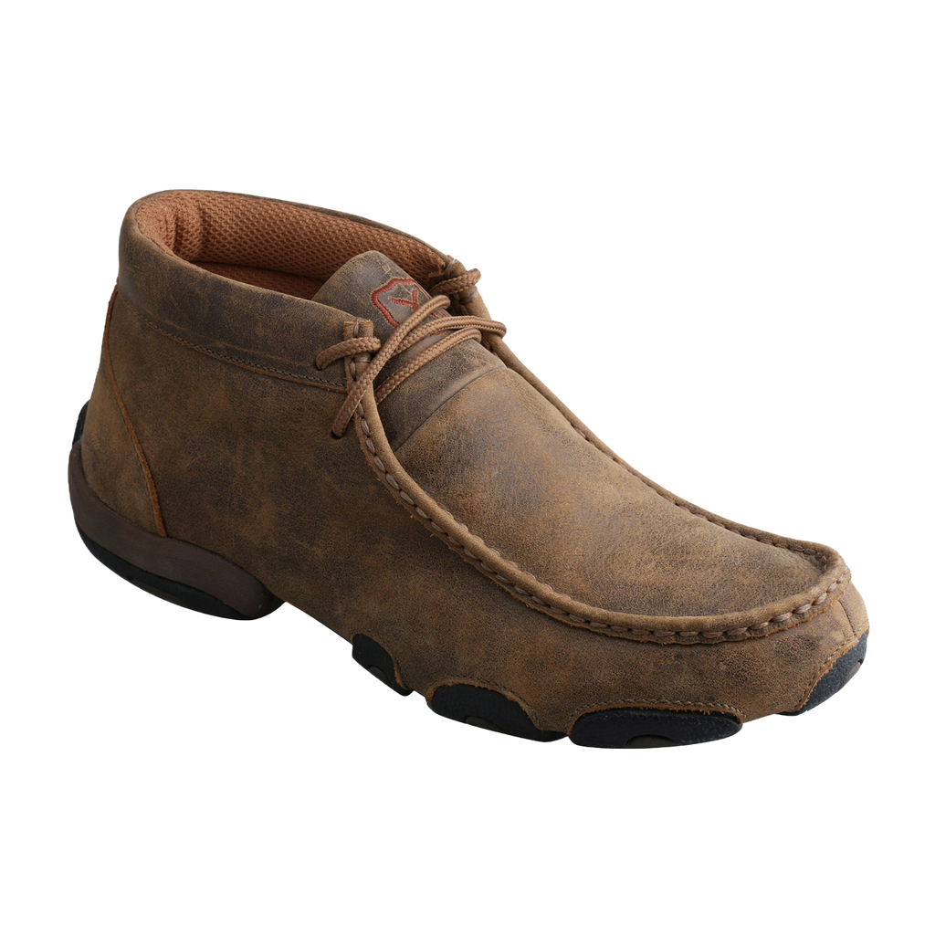 Twisted X Ladies Brown Leather Driving Mocs WDM0001 display picture 3