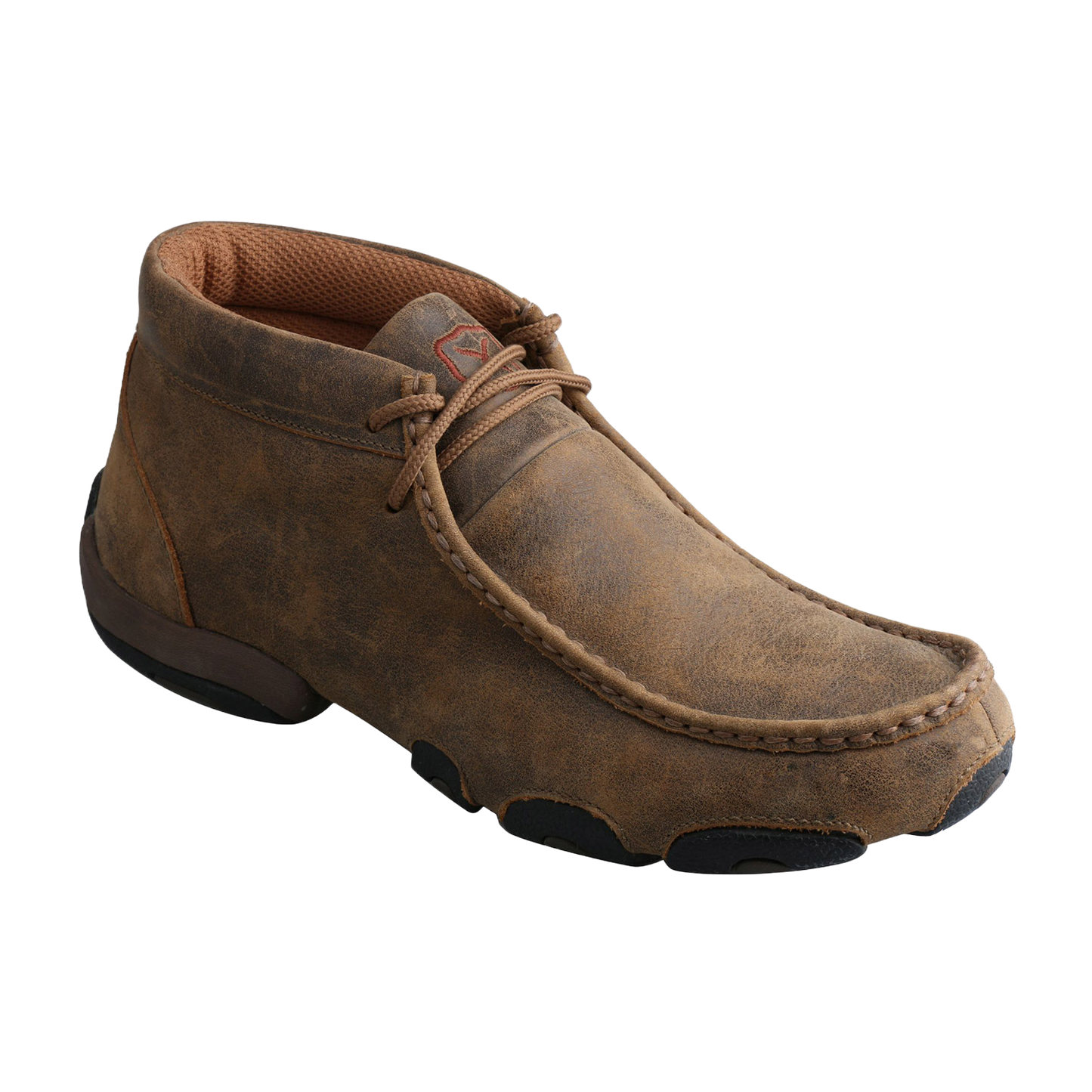 Twisted X Ladies Brown Leather Driving Mocs WDM0001