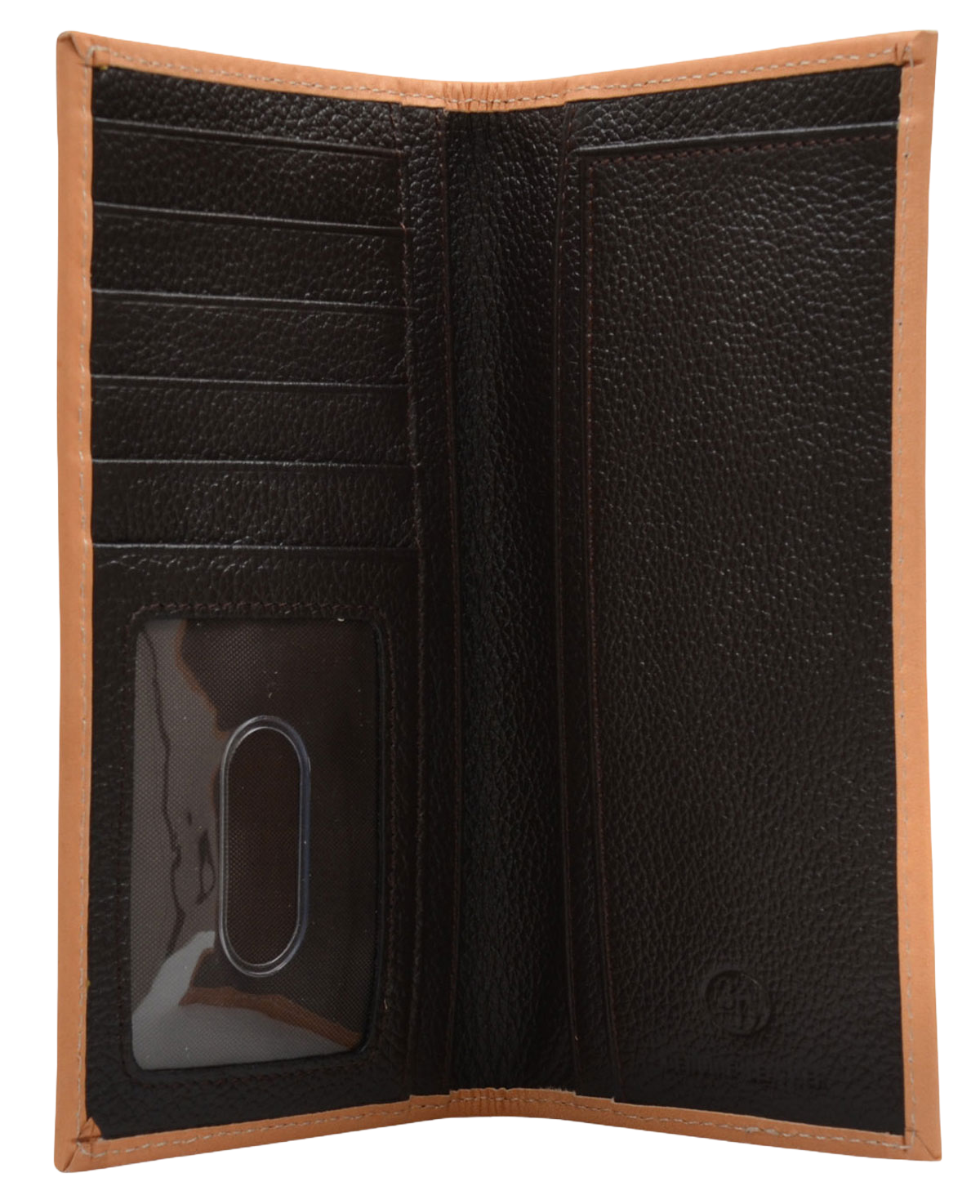 3D Belt Men's Rustic Brown  Print Leather Rodeo Wallet DW084