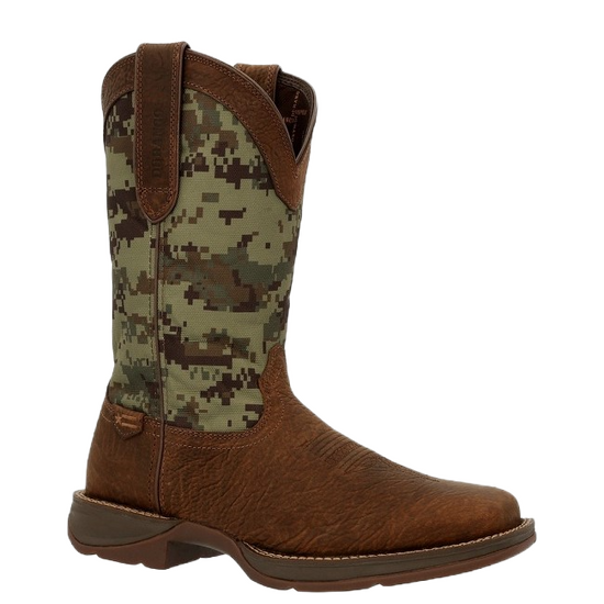 Durango Men's Rebel Green Digi Camo Square Toe Western Boots DDB0329