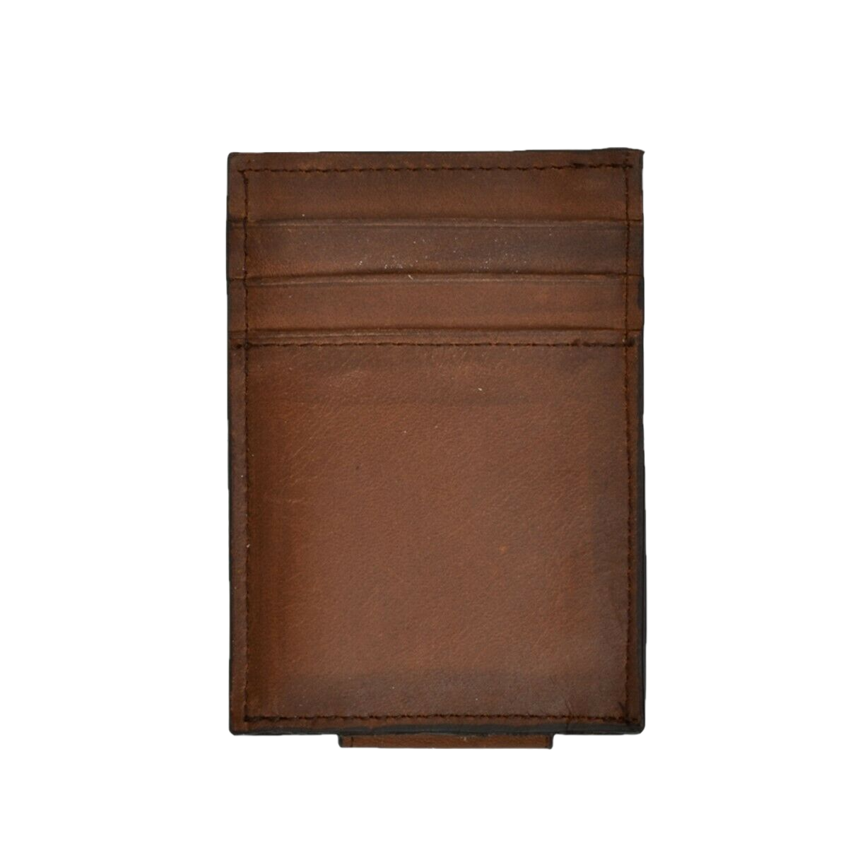 3D Brown Nissan Burn Card Holder & Money Clip Wallet DW644