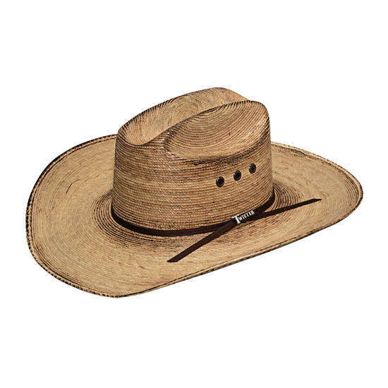 Twister Men's Fire Palm Straw Western Cowboy Hat T65210
