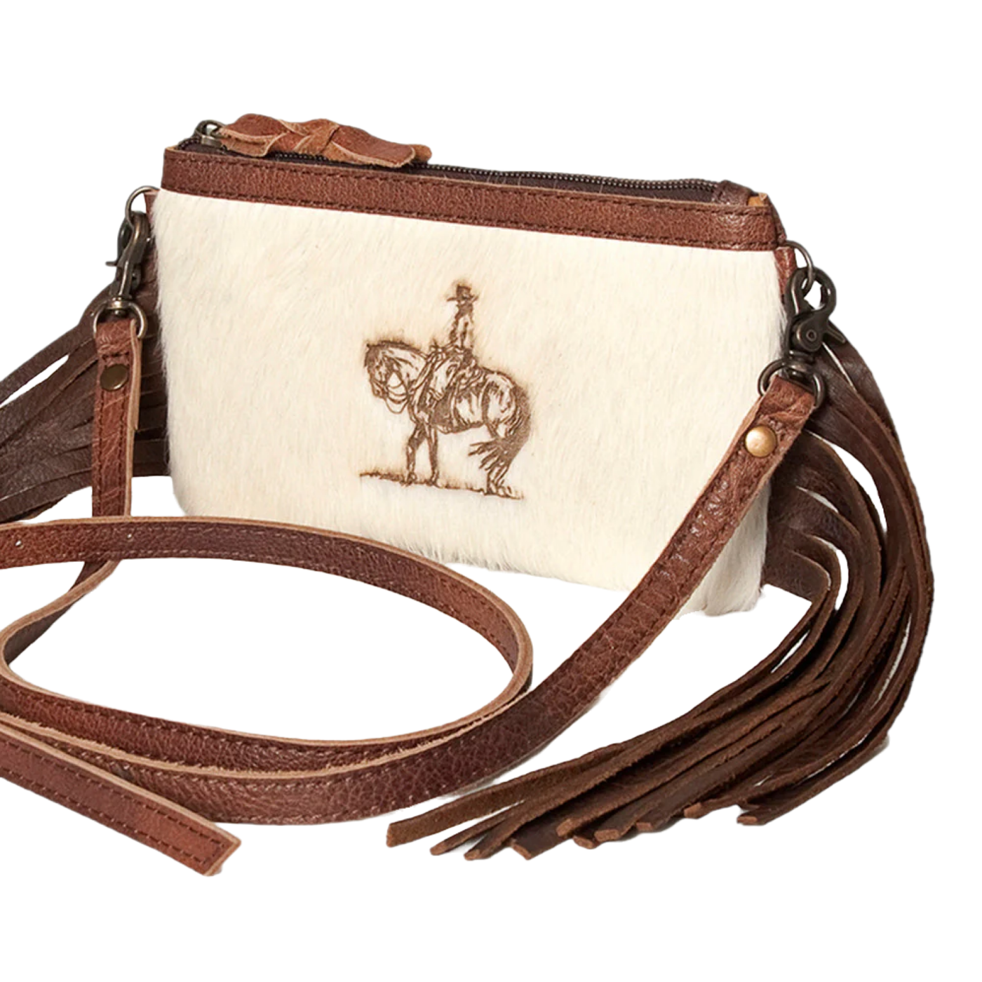 American Darling® Ladies Western Cowhide Shoulder Bag ADBGS142AD
