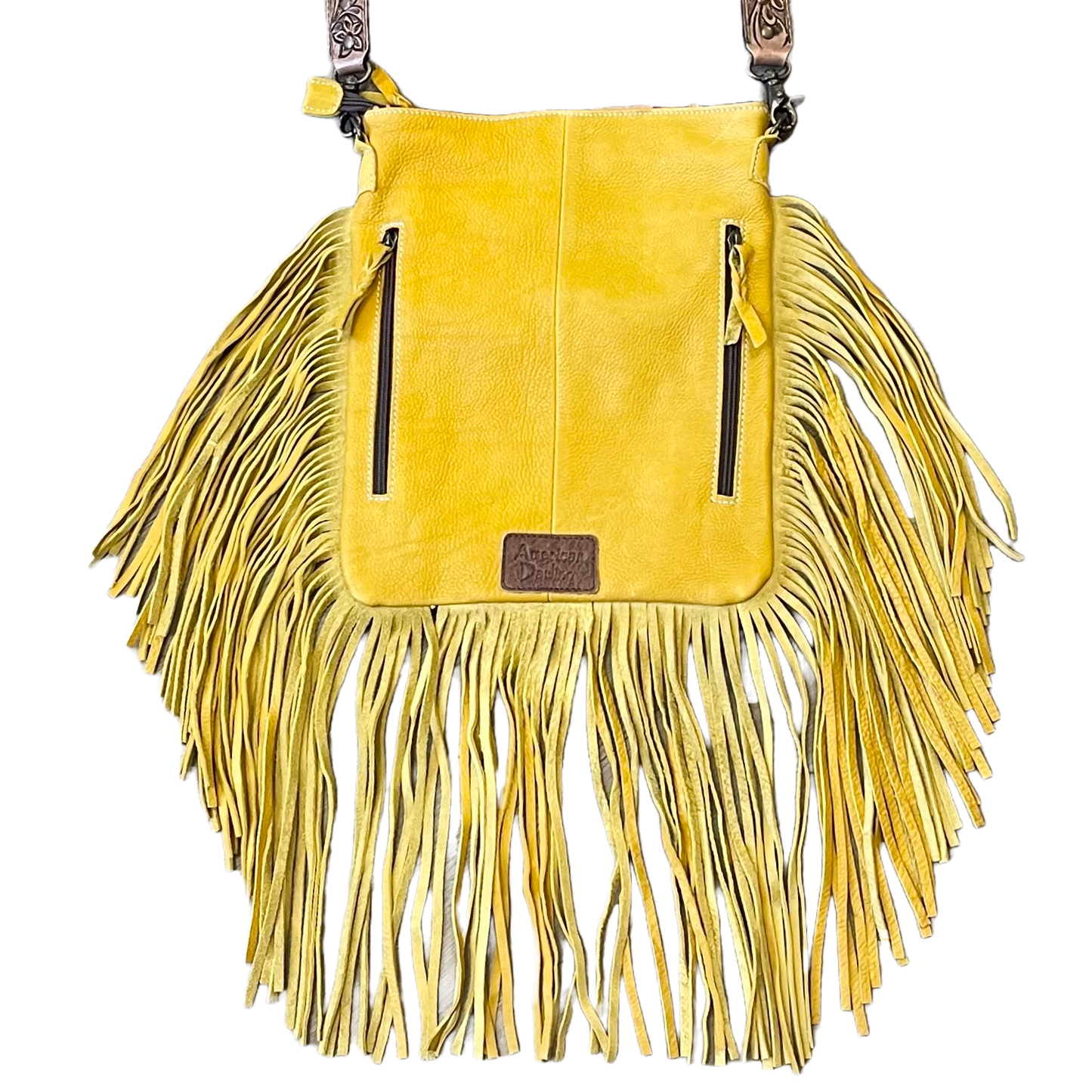 American Darling Cheetah Gold Acid Wash Concealed Carry Purse ADBGS1