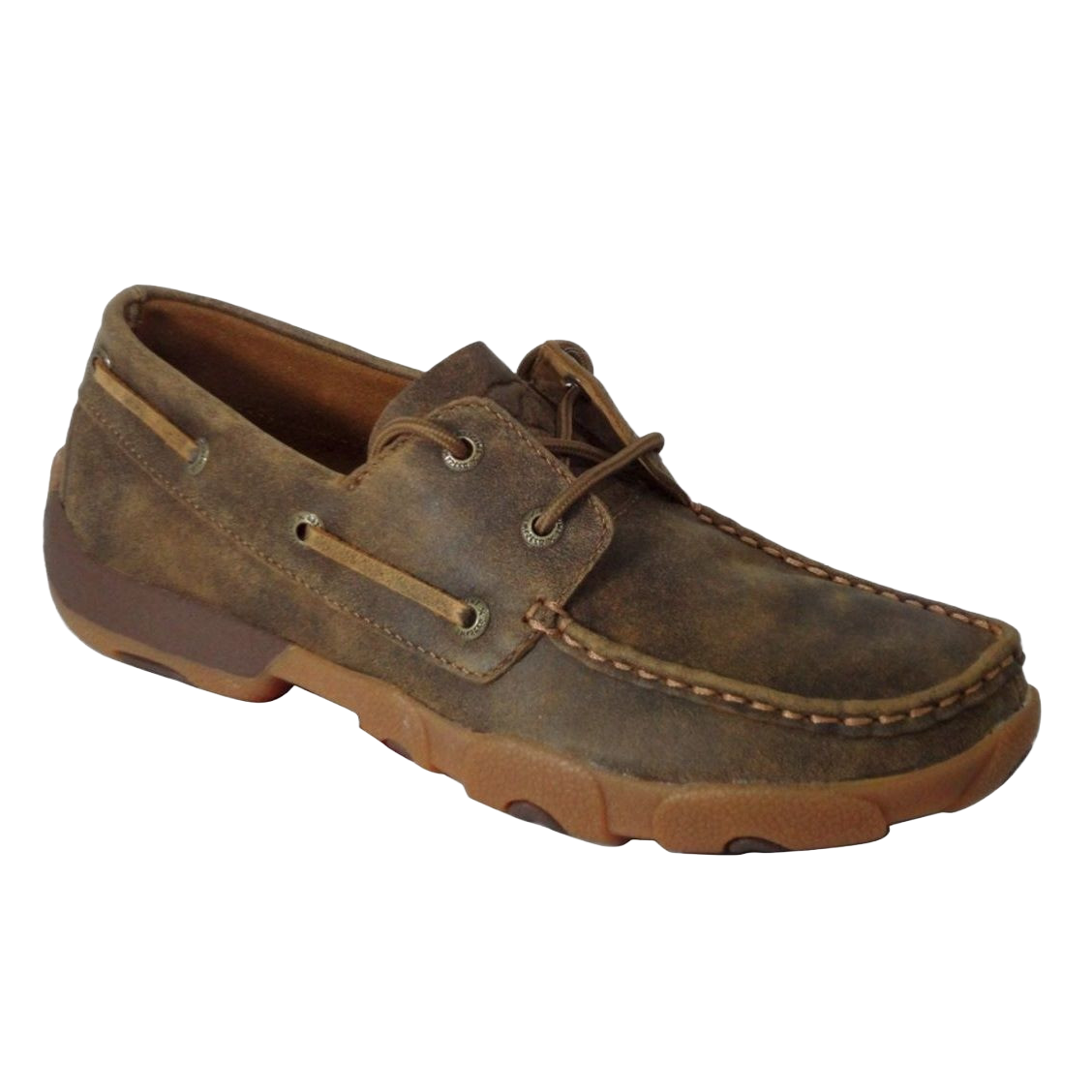 Twisted X Ladies Brown Bomber Driving Mocs WDM0003