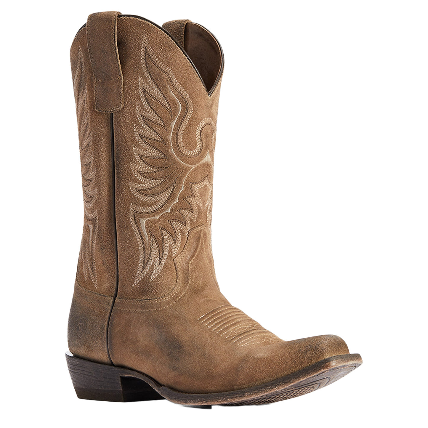 Ariat® Men's Circuit High Stepper Burned Grey Suede Boots 10042401