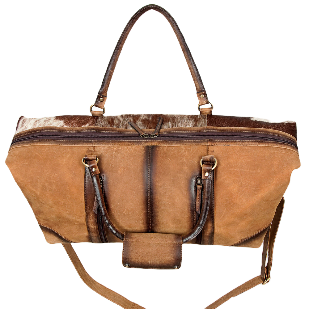 American Darling Concealed Carry Cowhide Duffle Bag ADBGI123B