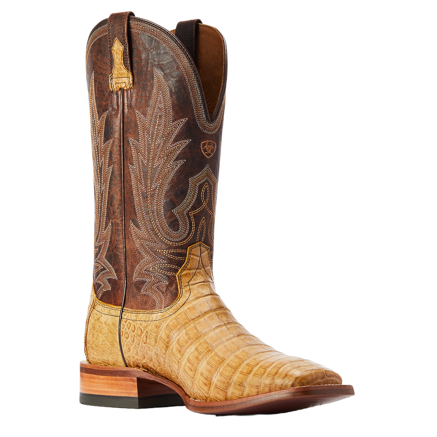 Ariat® Men's Brown Gunslinger Caiman Square Toe Boots 10042476