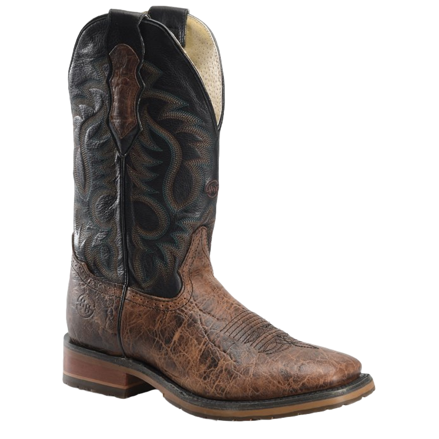 Black double deals h cowboy boots