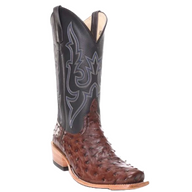 Horse Power Men's Kango Tobacco Full Quill Black Boots HP9505