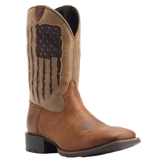 Ariat® Men's Sport My Country VentTEK™ Faithful Brown Boots 10044564