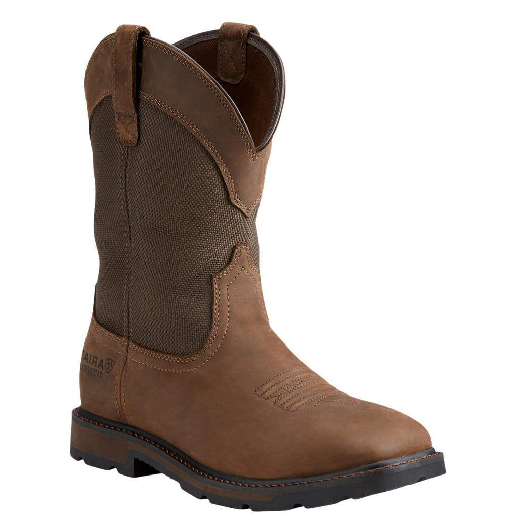 Ariat Men's Groundbreaker Square Steel Toe H2O Work Boots