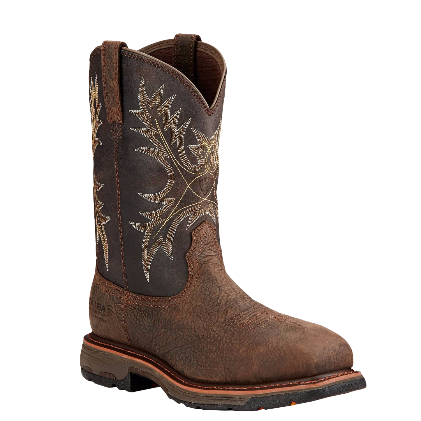 Load image into Gallery viewer, Ariat Men&amp;#39;s Workhog H2O Wide Square Comp Toe Bruin Work Boots 10017420
