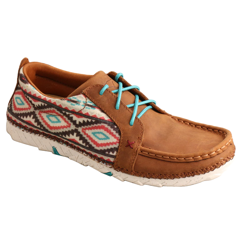 Twisted X® Ladies Zero-X Multi Color & Brown Lace Up Shoes WZX0006