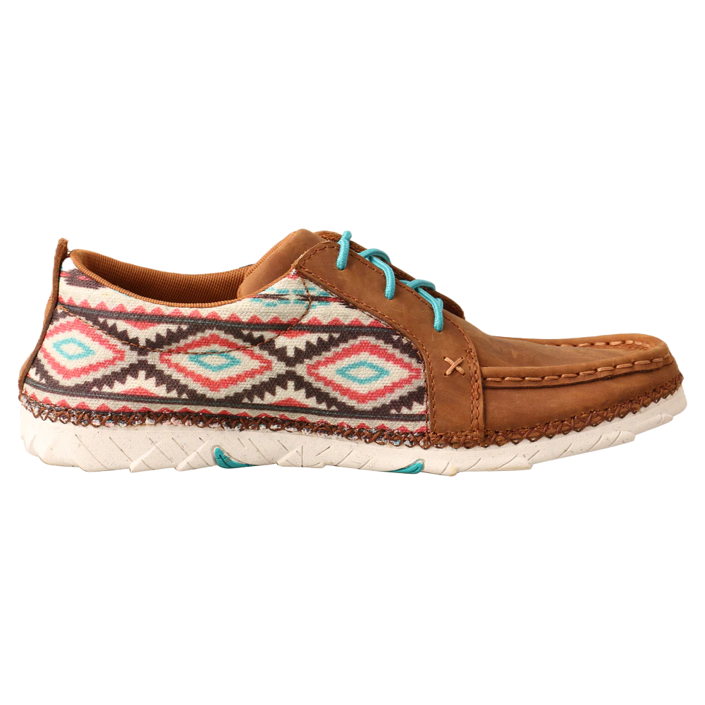 Twisted X® Ladies Zero-X Multi Color & Brown Lace Up Shoes WZX0006