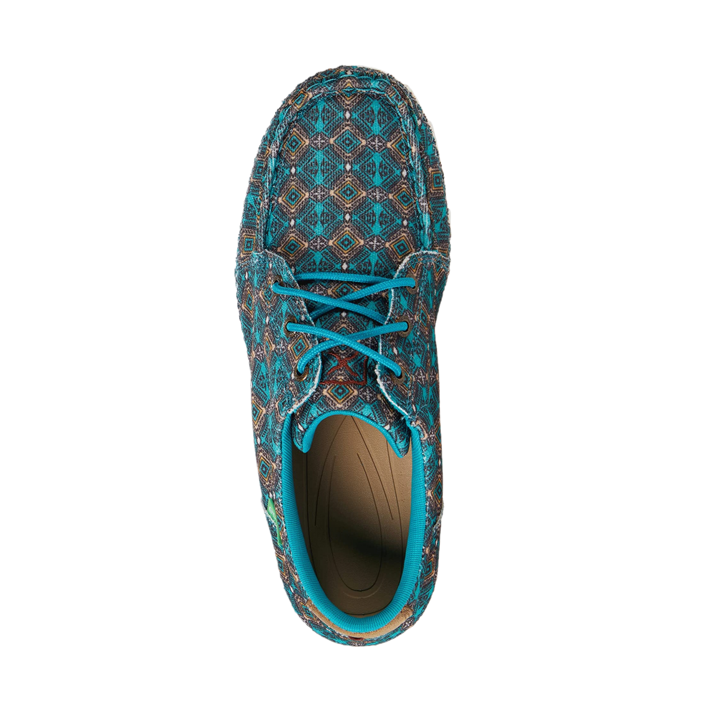 Twisted X Ladies Zero X Turquoise Aztec Shoes WZX0002