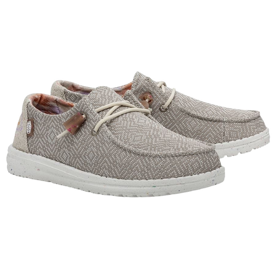 Hey Dude Ladies Wendy Knit II Desert Taupe Slip On Shoes 40061-1JM