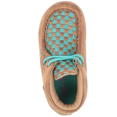 Blazin Roxx Children's Cassidy Brown & Teal Moccasins 4441102