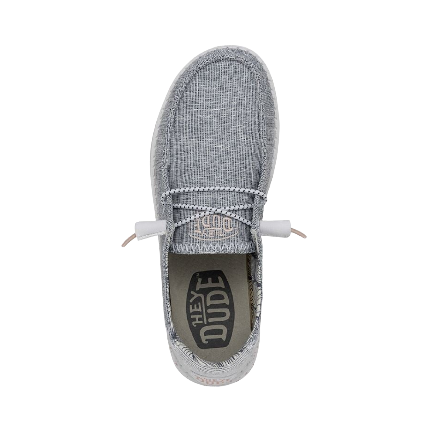 Hey Dude® Ladies Wendy Star Azora Grey Slip On Shoes 400804LM Wild