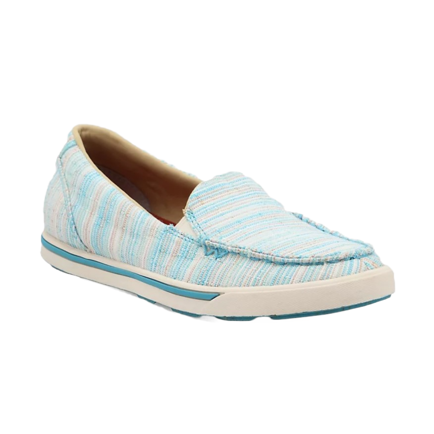 Wrangler Ladies Low Top Blue Multi-Color Slip On Casual Shoes KWC0009
