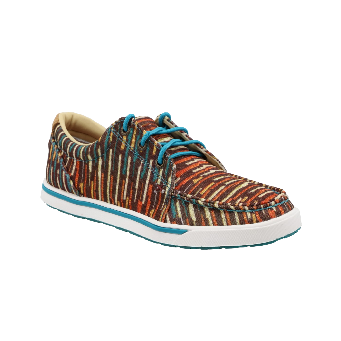 Twisted X Ladies Kicks Brown & Multicolored Slip On Shoes WCA0059