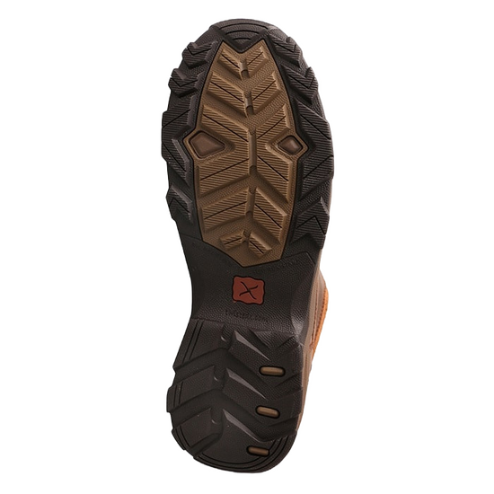 Twisted X Men's Brown Waterproof Hiker Shoe MHKW002