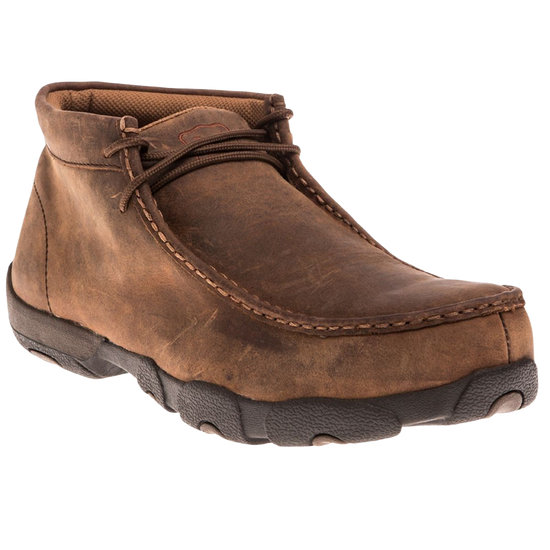 Load image into Gallery viewer, Twisted X Men&amp;#39;s Peanut Brown Steel Toe Driving Mocs MDMSM01
