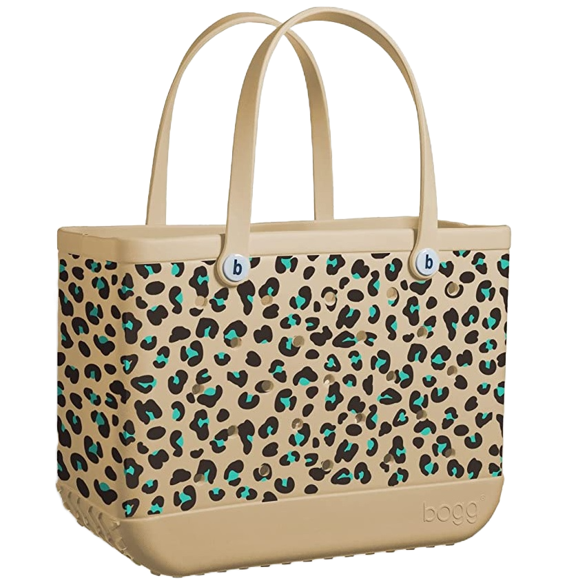 Bogg Bag Turquoise Leopard Original Large Tote 26OBLEOPTQ