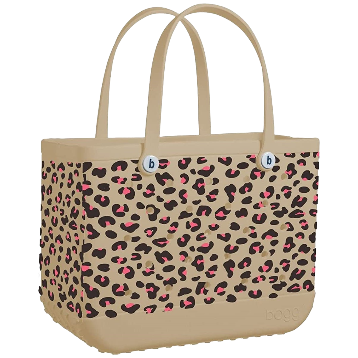 Bogg Bag Wild Child PINK Leopard Original Tote Bag 26OB-LEOP